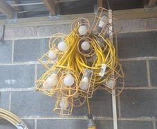 site lighting x2 sets