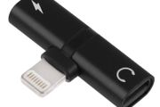 8 Pin Dual Audio Adapter Charger Splitter For iPhone 8 7 11 12 XS MAX