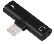8 Pin Dual Audio Adapter Charger Splitter For iPhone 8 7 11 12 XS MAX