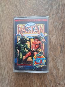 Vintage 1988 Rastan for Commodore 64 (Cassette Tape)