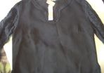 black suede top