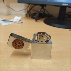 Vintage Kingsway chrome Petrol Lighter. Isle of Man / Manx Interest. Absolutely beautiful Zippo.
