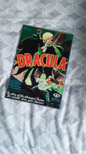 Dracula, Frankenstein, The Mummy vintage movie posters