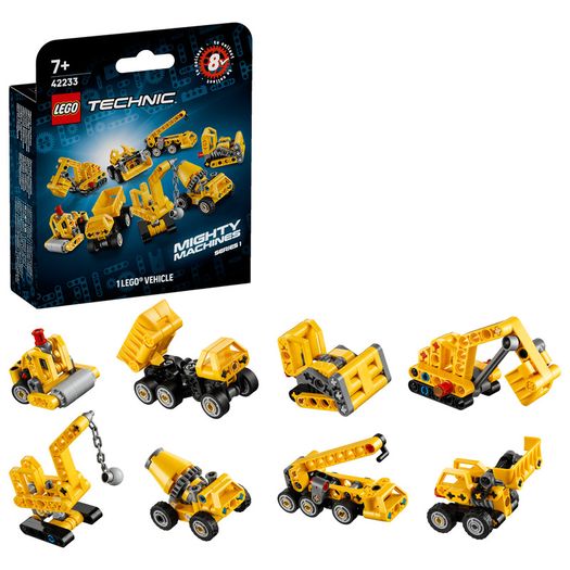 LEGO Technic Mighty Machines 42233 complete collection