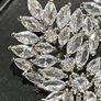 Earrings Cubic Zirconia Dangle Silver Tone Image 4
