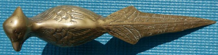 Antique Brass Pheasant