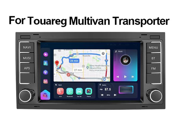 Radio For VW Volkswagen Multivan Transporter Android Auto Car Multimedia Player 2din GPS Stereo HiFi Head Unit