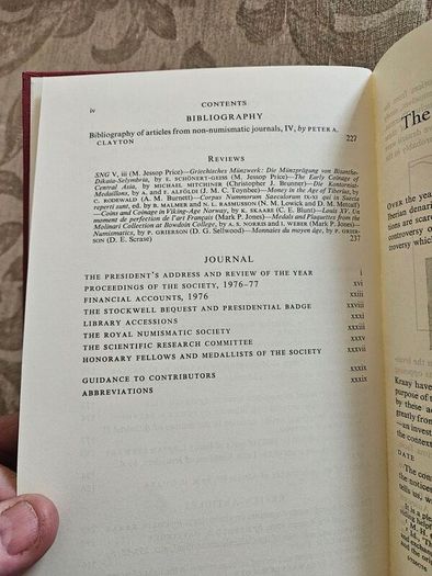 The Numismatic Chronicle  X 2 1977 & 1979. Both First Edition Hardback In Good Condition   See Photos For Same.