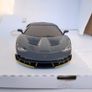 Scalextric Lamborghini Centenario Slot Car. (Carbon Black) - street supercar superslot Image 4