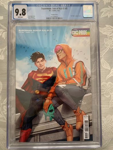 9.8 CGC Superman Son Of Kal-el Pride Variant