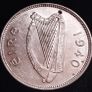 #867 - Ireland - 1940 - Shilling - Scratches - Silver - KM.14 Image 2