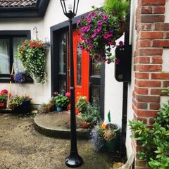 Driveway Lights Lamp Post Lantern x 3