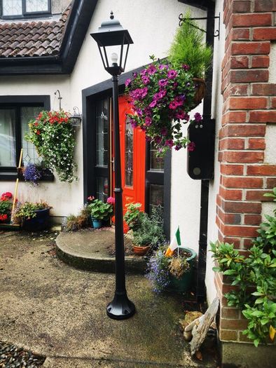 Driveway Lights Lamp Post Lantern x 3