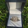 Vintage 9ct Gold 4 Twist Ring Image 2