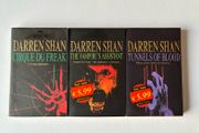 Darren Shan Saga Books 1-3 Cirque Du Freak etc