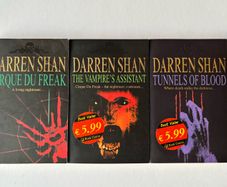 Darren Shan Saga Books 1-3 Cirque Du Freak etc