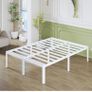 41 cm King Size Bed Frame with Rounded Corner Legs, 5ft Metal Platform Image 8