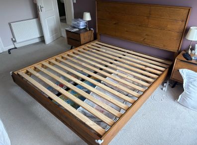 Superking bed - free