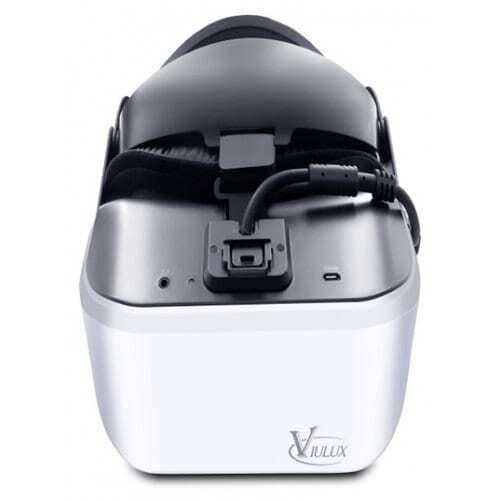 VIULUX V8 PC Powered Virtual Reality Headset with Resolution Switch Button for 3D Gaming and 3D Cinema and 9D VR Theme Park (New)