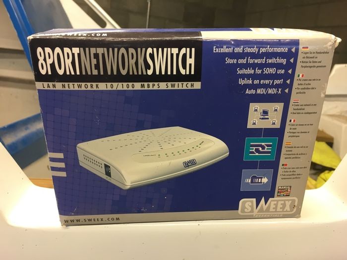 8 port network switch