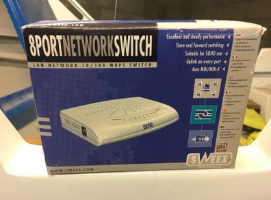 8 port network switch
