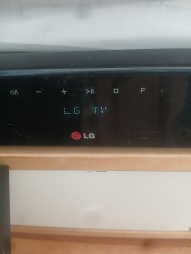 LG Soundbar and Subwoofer