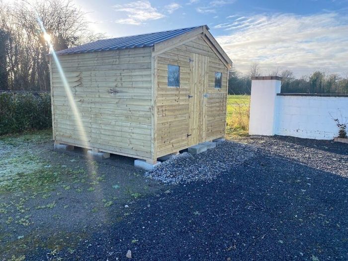 Premium Rustic Timber Garden Sheds | Steel Roof