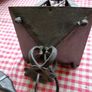 Vintage '60 wrought iron ceiling lamp removableTop Image 9