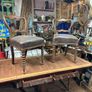 Antique set of 4 rosewood chairs  and antique sort Image 2