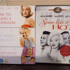 Marilyn Monroe Dvd Collection Bundle Vintage Movies
