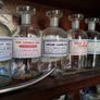old Chemists Apothecary bottles Image 4