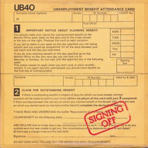 UB40   Signing Off +12"