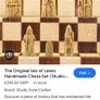 Rare unused Handmade Chess Set Image 6