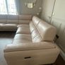Leather L Shape Couch Image 3