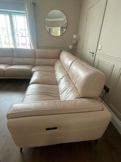 Leather L Shape Couch