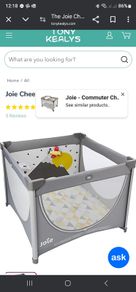 Jole travel cot