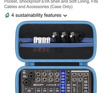 mixer zoom l 6 hard case new
