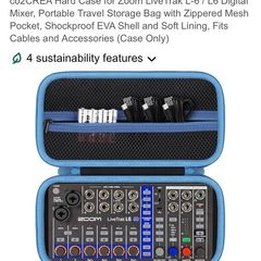 mixer zoom l 6 hard case new