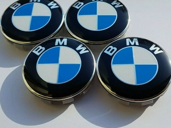 New Bmw Wheel Centre Hub Caps X 4 68mm 1/2/3/4/5 Series