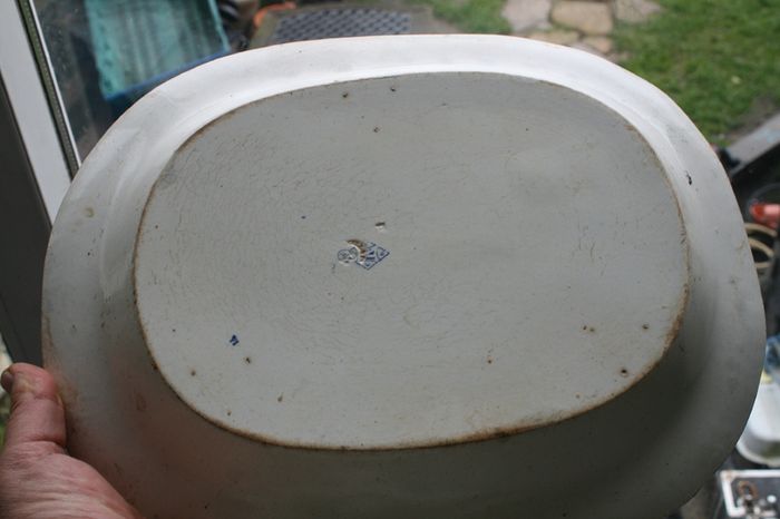 Antique plate (14"x11")