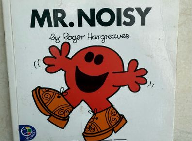 Mr. Noisy Mr Men book circa 1996