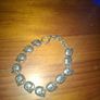 Biker skull silver braclet Image 2