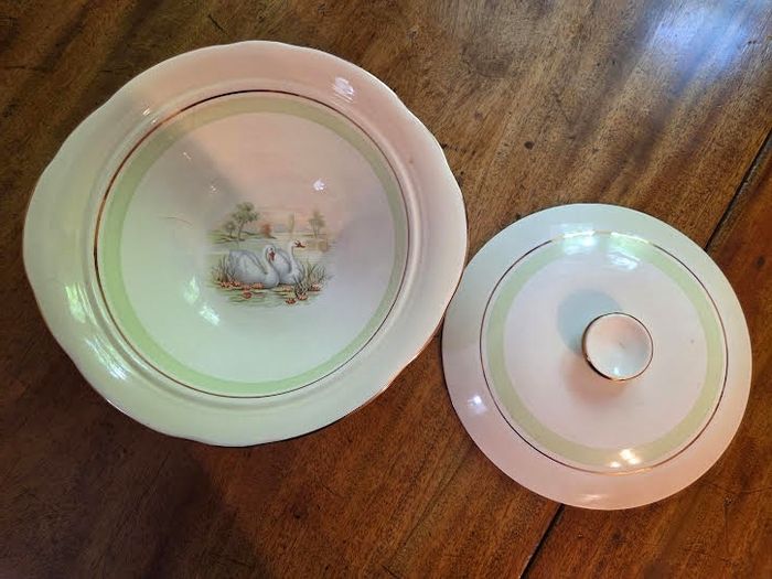 Fabulous Arklow Pottery Vintage China Dinner Service 6 Settings