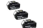 Makita BL1850 18V 5.0Ah LXT Lithium-Ion Battery (Pack of 3)