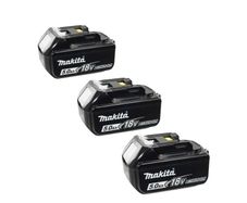 Makita BL1850 18V 5.0Ah LXT Lithium-Ion Battery (Pack of 3)