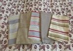 Bundle of Five Pieces of Coordinating Fabrics Suitable for Craft Projects