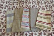 Bundle of Five Pieces of Coordinating Fabrics Suitable for Craft Projects