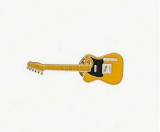 Funky Pin - ideal for guitar belts, bags, jackets, backpacks, etc + other designs available