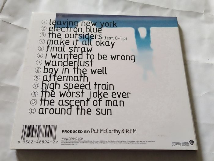 REM - Around The Sun Cd
