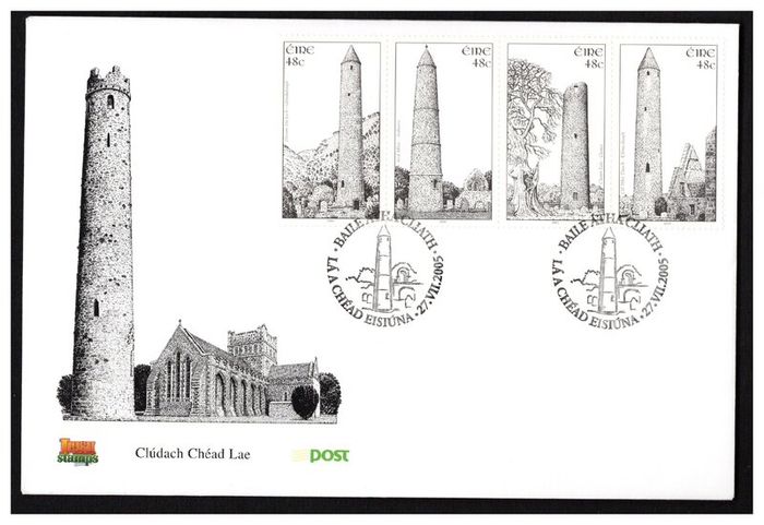 Collection 2005 Ireland Commemorative Stamps An Post First Day Cover (FDC). Collection of 18 covers.